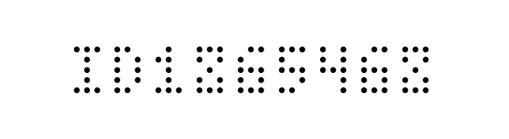 DatDot Light  Free Fonts Download