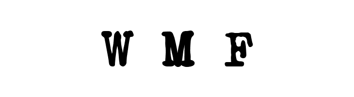 X Typewriter Bold  Free Fonts Download