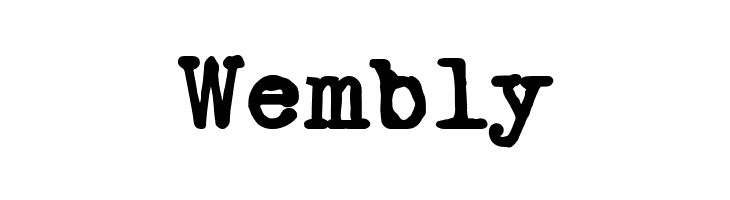 X Typewriter Bold  Free Fonts Download