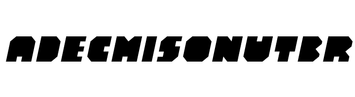 Blaec Italic  Free Fonts Download