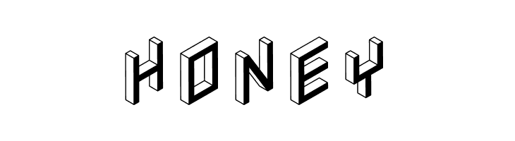 3D Isometric Bold  Free Fonts Download