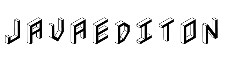 3D Isometric Bold  Free Fonts Download