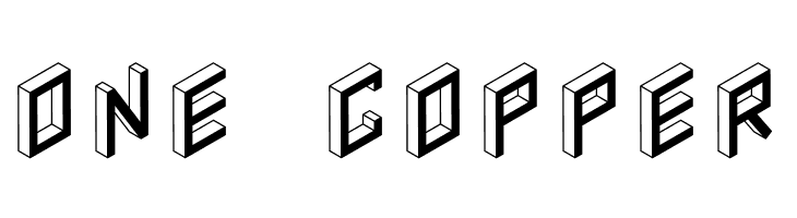 3D Isometric Bold  Free Fonts Download