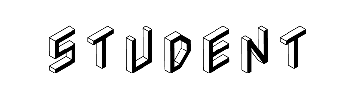 3D Isometric Bold  Free Fonts Download