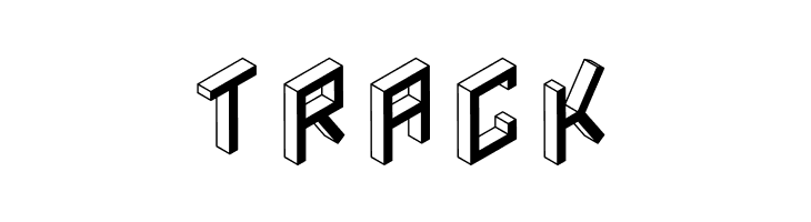 3D Isometric Bold  Free Fonts Download