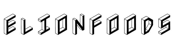 3D Isometric Bold  Free Fonts Download