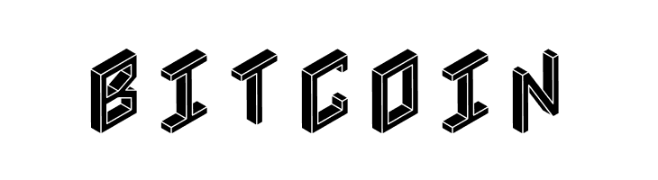 3D Isometric Black  Free Fonts Download
