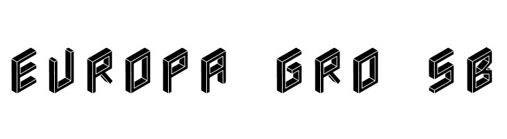 3D Isometric Black  Free Fonts Download