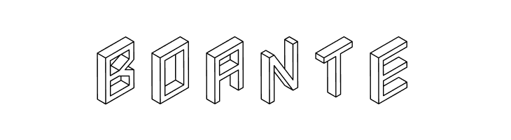 3D Isometric  Free Fonts Download