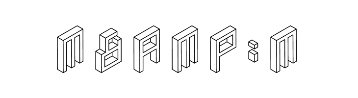 3D Isometric  Free Fonts Download
