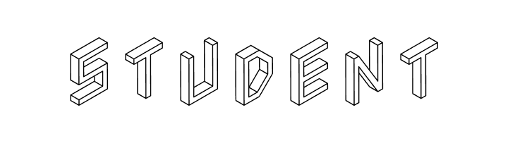 3D Isometric  Free Fonts Download