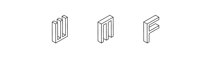 3D Isometric  Free Fonts Download