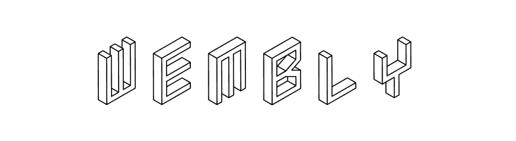 3D Isometric  Free Fonts Download