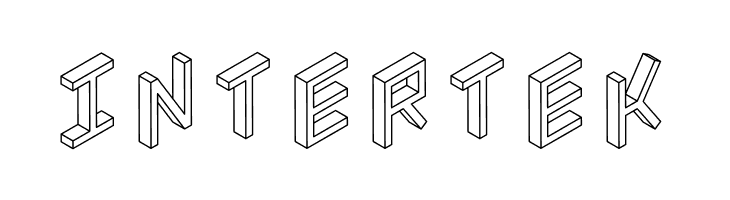3D Isometric  Free Fonts Download