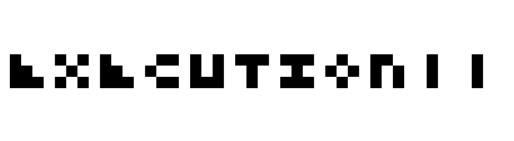 3x3 Mono  Free Fonts Download