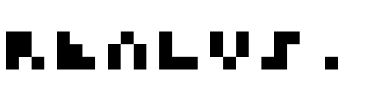 3x3 Mono  Free Fonts Download