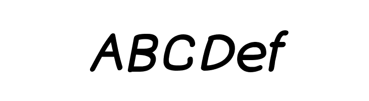 Bad Comic Italic  Free Fonts Download
