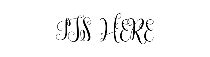 Mulberry Script  Free Fonts Download