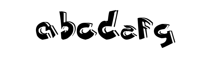 Jer&oacute;nimo cartoon  Free Fonts Download