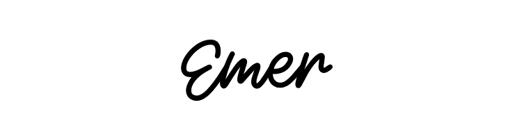Emer Humming Font