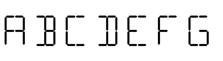 Digital16  Free Fonts Download