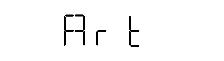 Digital16  Free Fonts Download