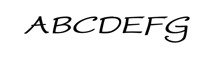 WorstveldSlingBoldExpandOblique  Free Fonts Download