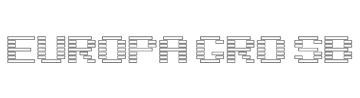 BlackWhiteBlock  Free Fonts Download