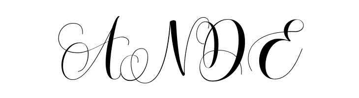 Amoselia Regular  Free Fonts Download