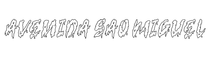 serrem outline demo  Free Fonts Download