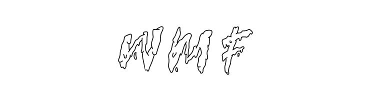 serrem outline demo  Free Fonts Download