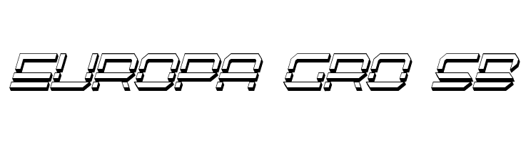 QuickQuick Shadow ItalCondensed  Free Fonts Download