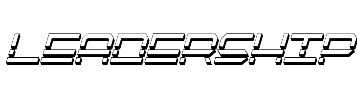 QuickQuick Shadow ItalCondensed  Free Fonts Download