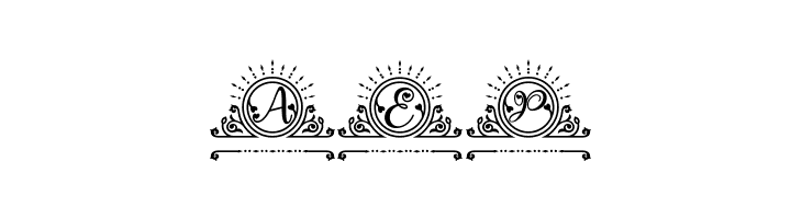 Belove Monogram  Free Fonts Download