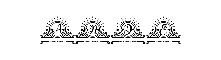 Belove Monogram  Free Fonts Download