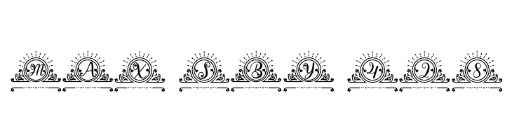 Belove Monogram  Free Fonts Download