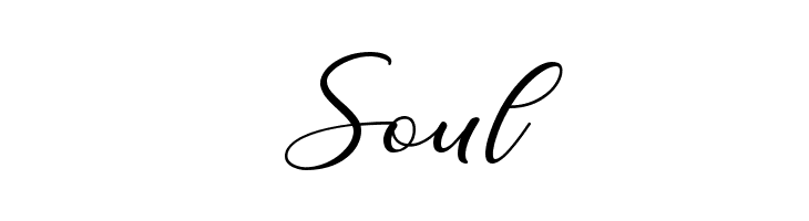 Soul Thank You Font