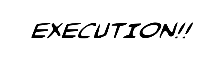 Comic Book Commando Italic  Free Fonts Download