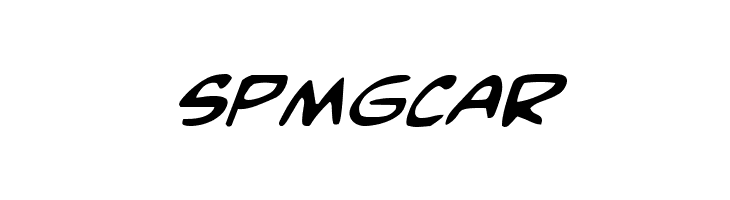 Comic Book Commando Italic  Free Fonts Download