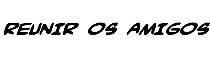 Comic Book Commando Bold Italic  Free Fonts Download