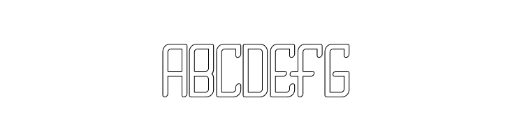 STARTER Hollow  Free Fonts Download
