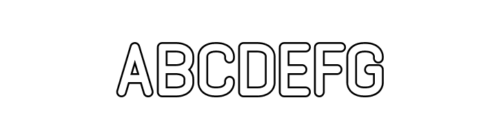 GABOED Outline  Free Fonts Download