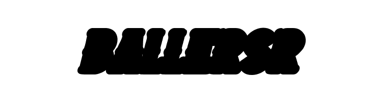 Wild Bandit Extrude Italic  Free Fonts Download