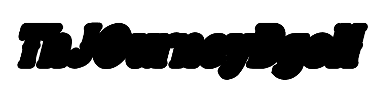 Wild Bandit Extrude Italic  Free Fonts Download