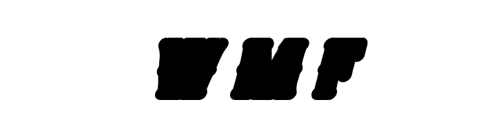 Wild Bandit Extrude Italic  Free Fonts Download