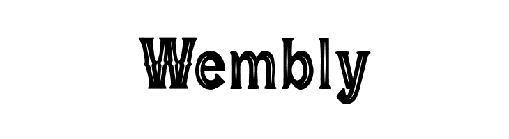 Wild Bandit Serif Hole  Free Fonts Download