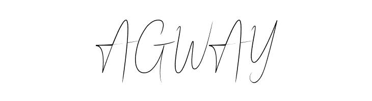 Goresant Script Light  Free Fonts Download