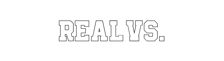 Be True To Your School II Outline  Free Fonts Download