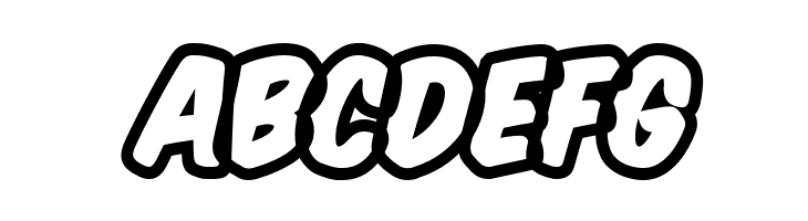 Komika Title - Brush  Free Fonts Download