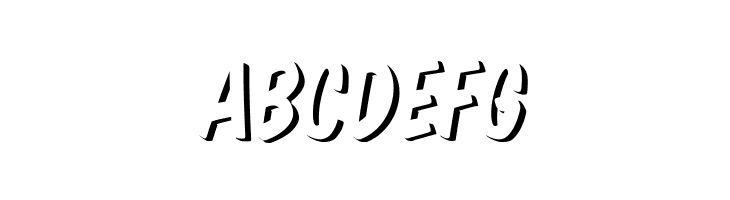 Komika Title - Emboss  Free Fonts Download